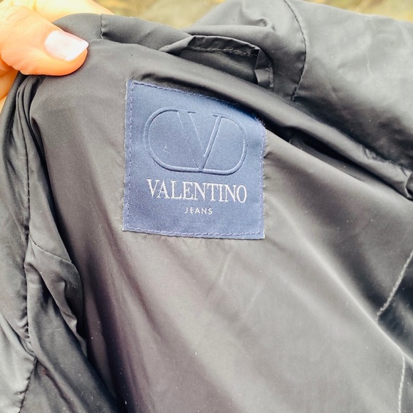 VINTAGE***VALENTINO**Warm Down Long Coat***US 10 - Picture 8 of 8